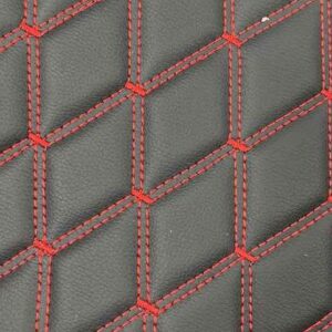 Custom Embroidered Logo PVC Leather – Design 6