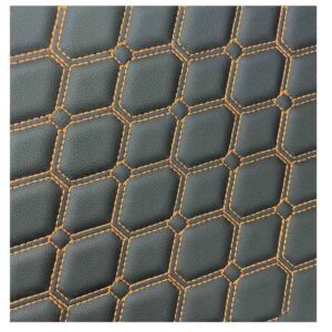 Custom Embroidered Logo PVC Leather – Design 1