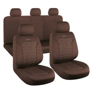 Universal Car seat Cover 5 seater (Brown)
